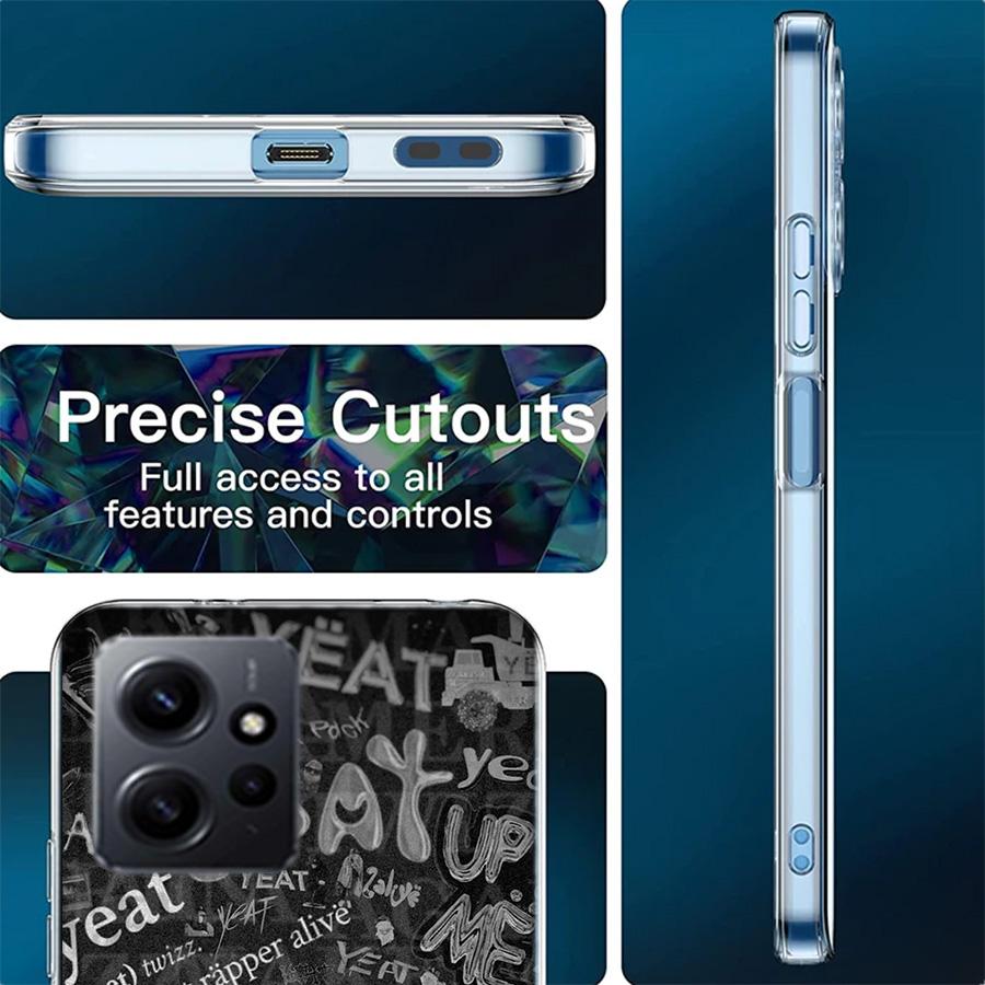 Yeat Rapper AfterLyfe Phone Case For Redmi 12 13C 12C 15C 9 10 10C Note 13 Pro Plus 14 15 Pro 9T 9C 9A TPU Soft Cover Clear Cell