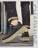 2025 Frühling Herren Atmungsaktive Leder Arbeitskleidung Sneaker - Trendig, Vielseitig, Dicksohlige Freizeitschuhe