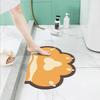 Cartoon Absorbent Super Soft Shower Mat Bathroom Non-slip Machine Washable, Suitable for Doorway/kitchen/bathroom/laundry room/bedroom(DD508)60*90cm