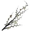 Single Artificial Plum Blossom Branch: Elegant Silk Flower for Indoor Vase Decoration