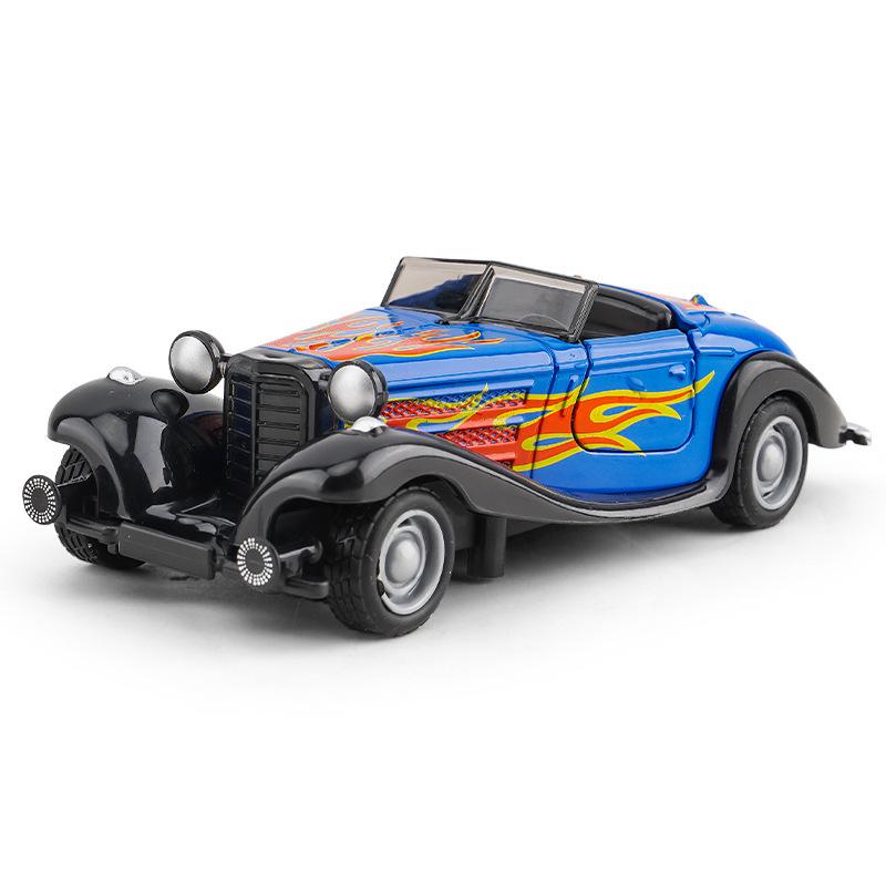 

Винтажная модель игрушечной машинки из сплава - Классический ретро-дизайн для детей