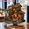 Nativity Scene, Bohemian Style, 2D Flat Acrylic, Desktop Decoration, for Living Room, Office, Gifts, Christmas, Easter, Halloween