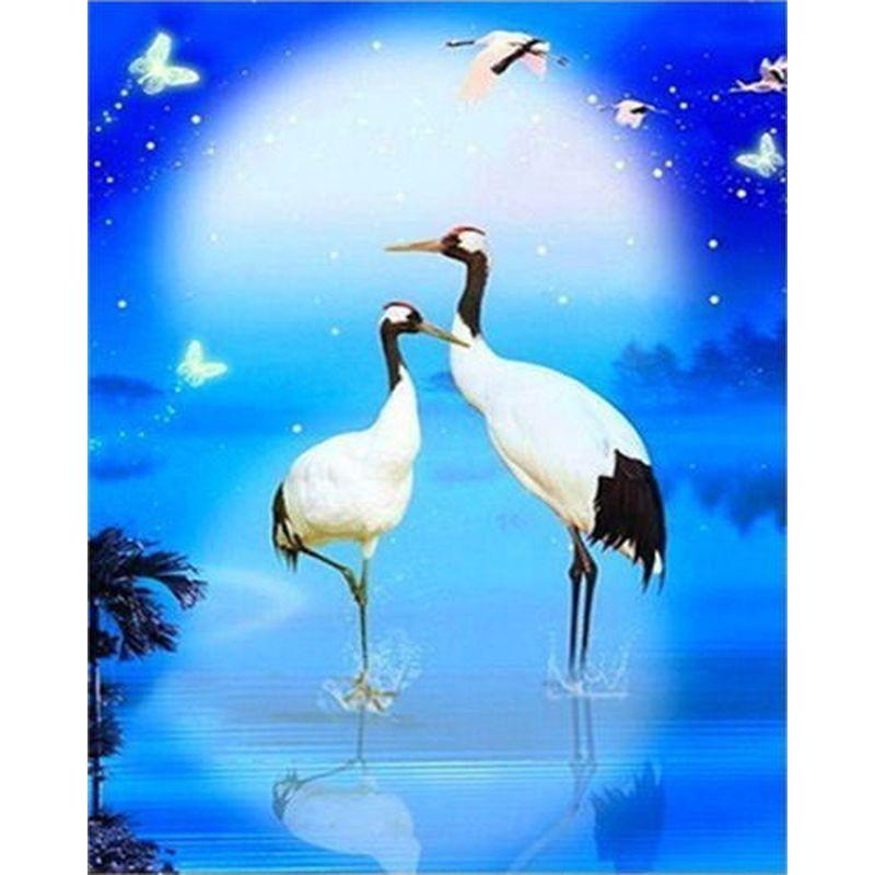 5D DIY Diamond Painting Animal Cross Stitch Craft Full Round Drill Diamond Embroidery Complete Kit Home Decor Gift