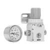 Air Pressure Regulator Valve -100 To -1.3Kpa Self Locking Regulating Pneumatic Vacuum Pressure Regulator 8mm 5/16in