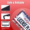 Personalise In God We Trust Christian License Plate Frames Car Universal Accessories Stainless Steel License Plate Cars Decor Screw Caps Fits