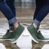 Fashion Rainboots Slip Water Shoes Fishing Boots Short Rubber Rain Boots Man Bot Garden Boots Men Lovers Shoes 2024 New