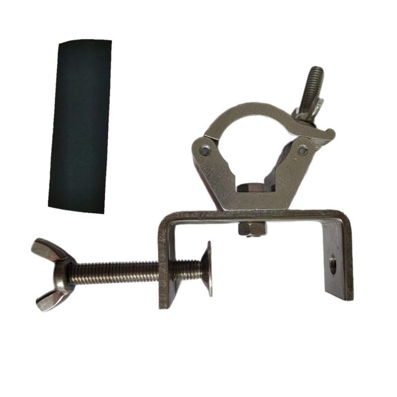 

Heavy Duty Camping Awning Clamp Secure Anti Slip Design Roof Rack Fixing Clamp for Outdoor Vehicle Roof Rack Accessories 1