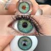 Eyeshare 1 Paar neue ALPS Kontaktlinsen für die Augen Farblinsen Schwarz Blau Pupillen Kontaktlinsen 14,5 mm