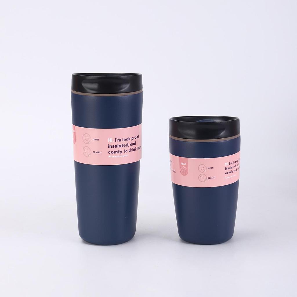 Isolierter Doppelwandiger Trinkbecher mit großem Fassungsvermögen für Männer & Frauen - Perfekt für Zuhause, das Büro oder Reisen