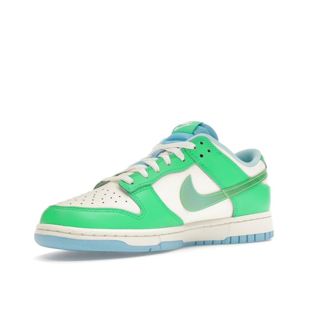 Nike Dunk Low Green Shock Men Sneakers Aquarius-Blue Sail Vapor-Green FZ4015-399