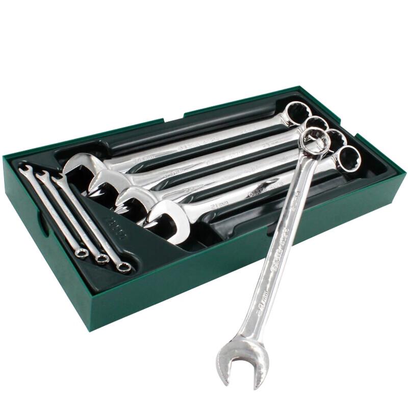 SATA 09907 8-Piece Dual-Purpose Wrench Set