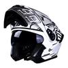 Full Face Motorcycle Helmet Men Women Winter Warm Flip-Up With 3C Certification All-Season Safety Gear