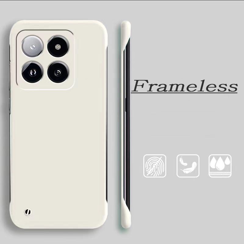 Fashion Slim Frameless Cover for Xiaomi Redmi Note 13 Pro 14 12 10 14C K80 K70 K60 Ultra K50 Mi 15 14 13T 12T 11 12 13 Lite Case Cover Hard Scrub PC
