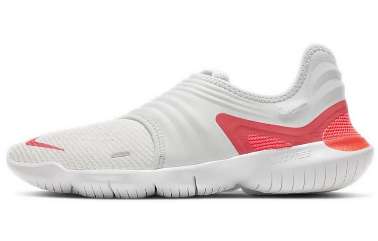 Nike Free Rn Flyknit 3.0  White Red  Women s AQ5708-009 37.5