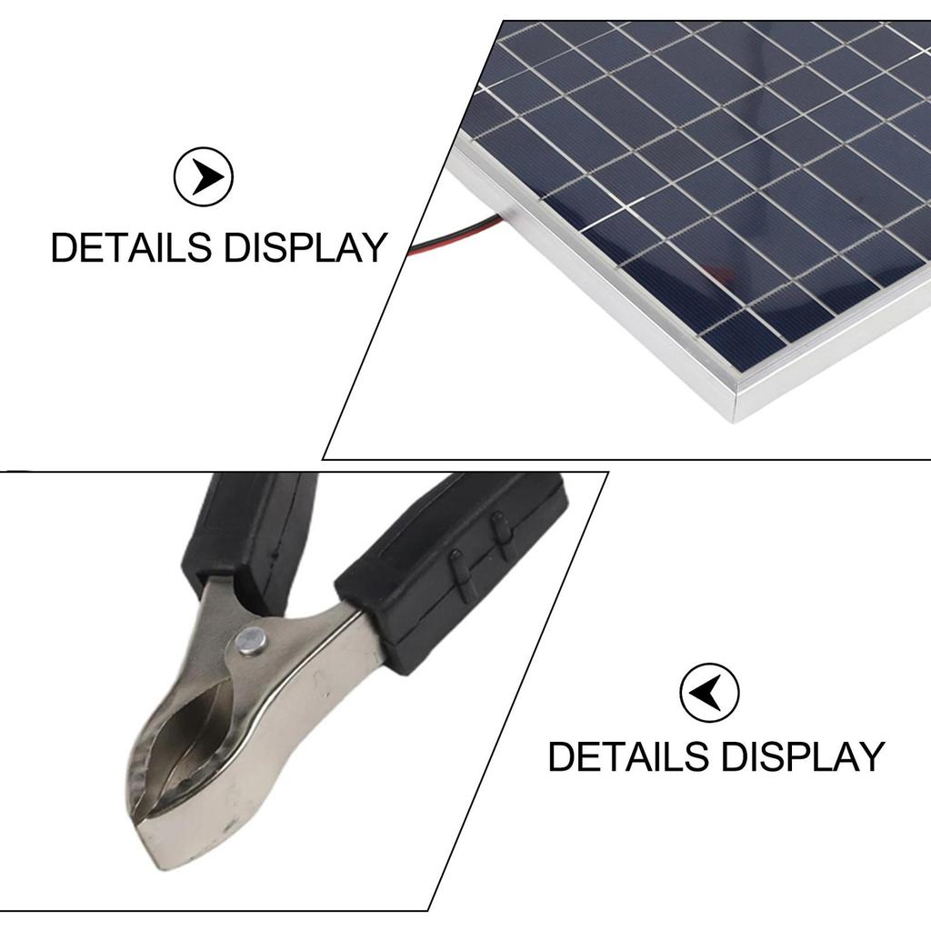 100W Solar Panel Kit with Controller for 12V 24V Solar Charging Systems
