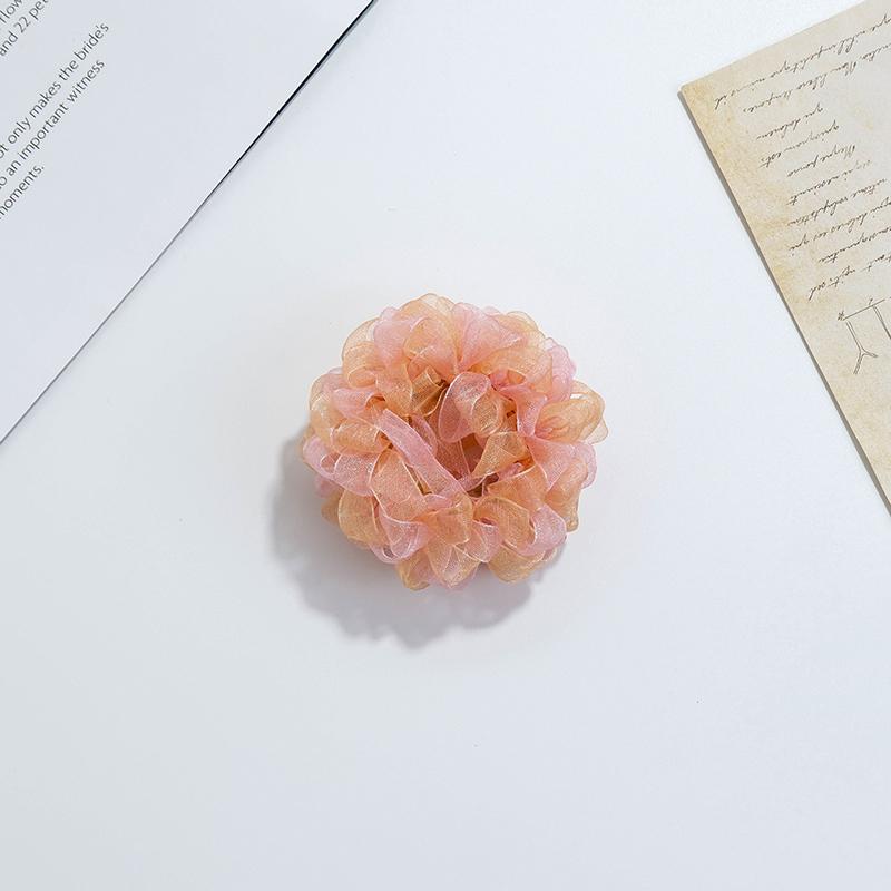 Lace Scrunchies French Chic Elastic Hair Bands Girls Colorful Ponytail Holder Headwear Hair Rope Women Hair Accessories