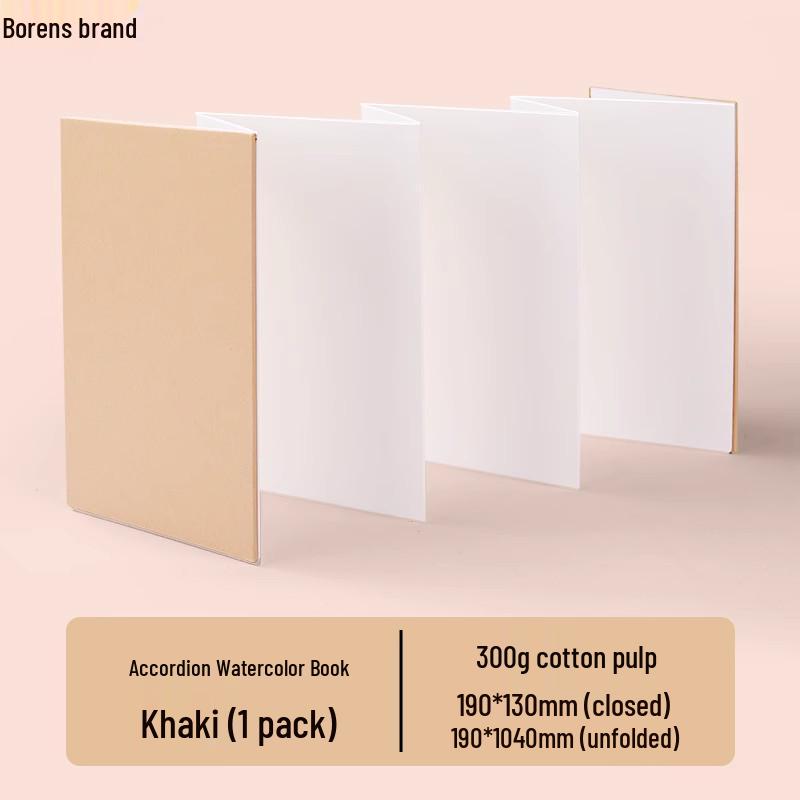 Zun Jue Accordion Style Cotton Folding Blank Painting and Photo Album for Student Graduation Souvenir