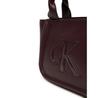 Bag Calvin Klein Calvin Klein Bold Ck Small Tote With Strap LV04F3219G Burgundy