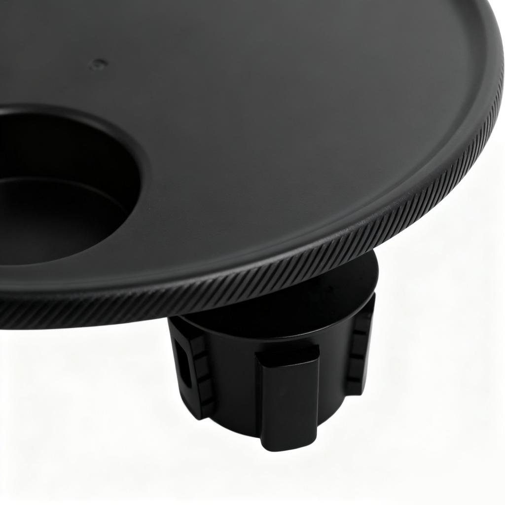 Cup Holder Tray Expander Mount Adapter With Adjustable Base Cup Holder Food Tray For Car For Truck Vehicle Automotive Passenger