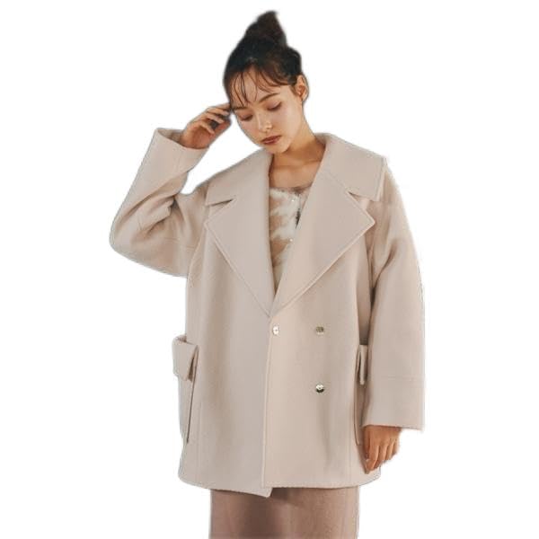 Jill by Jill Stuart Wool Calze Outerwear, Web-Exclusive Colors: Dusty Pink and Creamy White