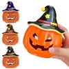 Decorazione Zucca Festiva Portacandele Zucca di Halloween Zucca di Ceramica Spettrale di Halloween Portacandele a Lumino Teschio Vintage per la Casa