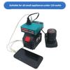 Efficient 18V 21V To AC220V Battery Inverter With Overloads Protecting And Voltages Display Power Station Generator