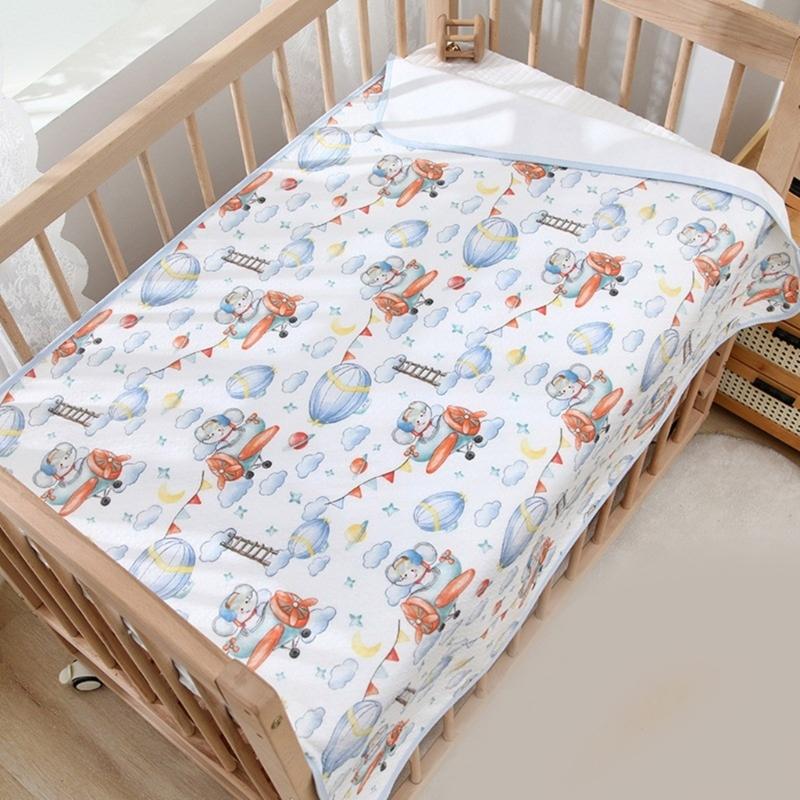 Breathable and Leakproof Baby Diaper Pad Portable Infant Diaper Changer Cushion for Toddler Crib & Bath Time Use