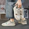 2025 Spring New Men's Breathable Thick Soled Board Shoes Fashionable Casual Soft Soled Comfortable and Lightweight Sports Shoes