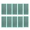 10Pcs DIY Prototype Board Universal Double Sided Boards Kit for Engineers Technicians 3cmx7cm
