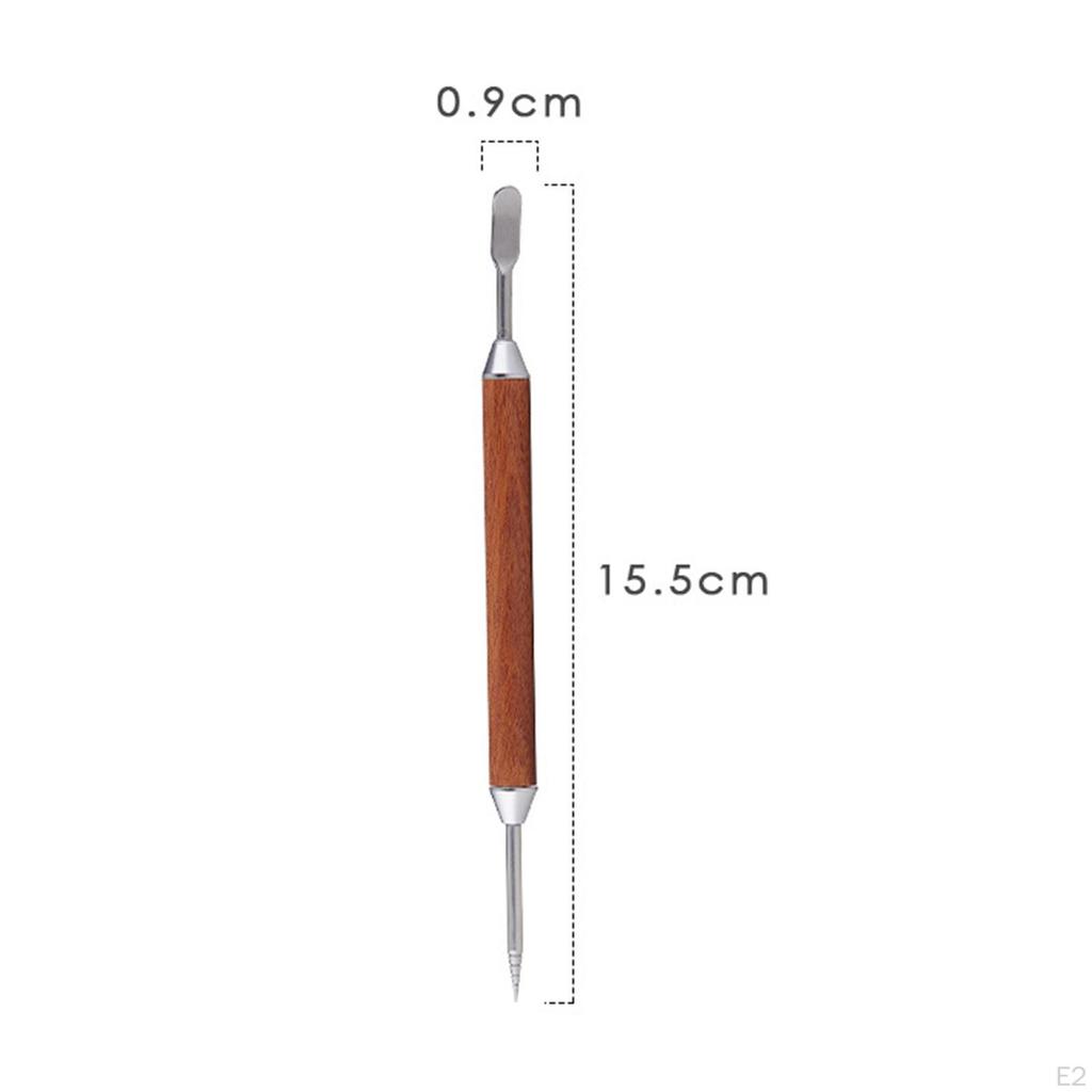 Cake Decoration Pen Stainless Steel Coffee Needle DIY Art Tool Carving Latte