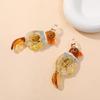 Bird Shape Lampwork Glass Pendant Handmade Bird Flower Pendant  Fit Necklace Jewelry Gifts
