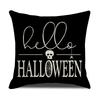 Halloween Black Plaid Pillow Cover Home Sofa Cushion Cover Bedroom Bedside Pillow Cover Premium Durable Quality