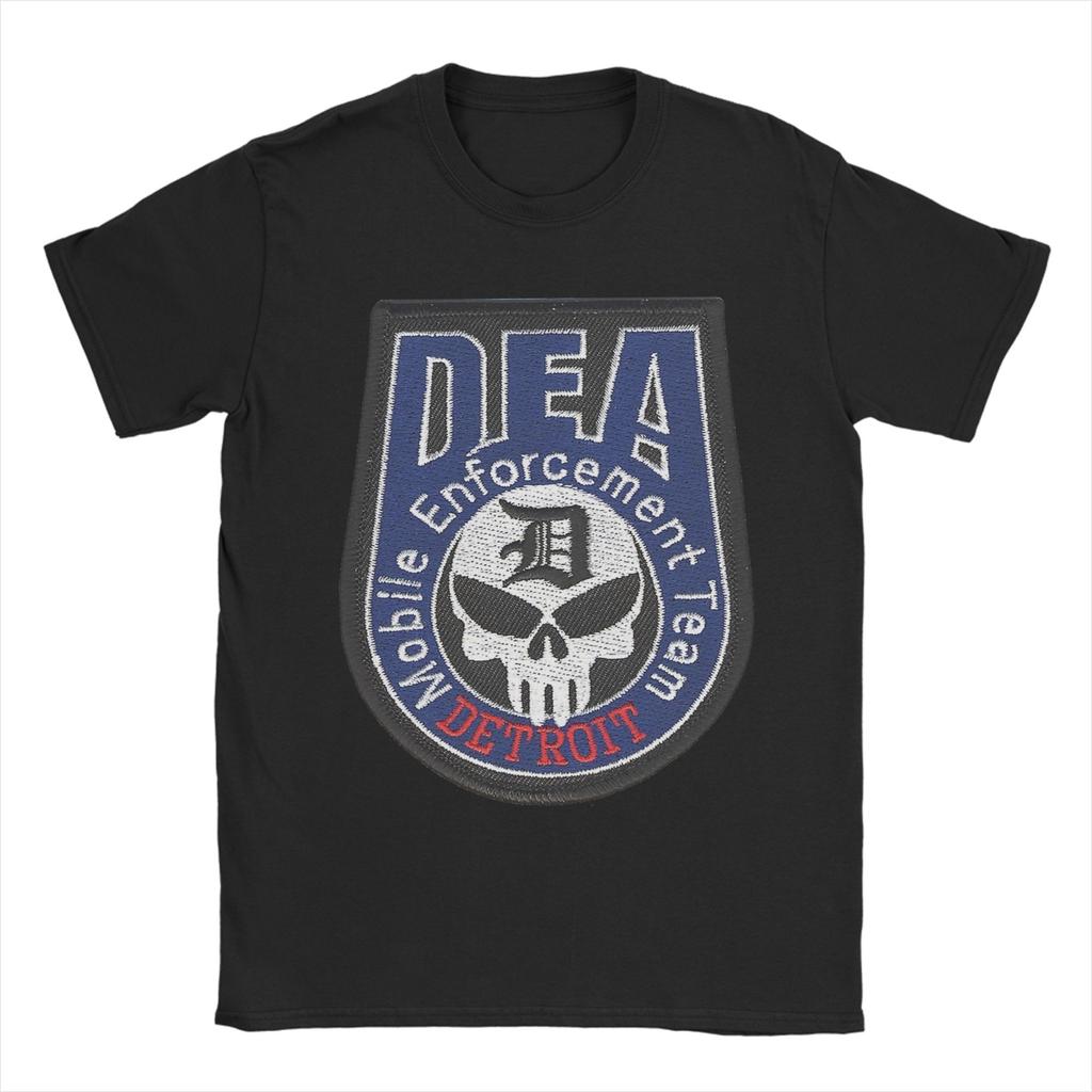 DEA Drink Every Afternoon Cocktail T Shirt Pure Cotton Clothes Vintage Short Sleeve Round Neck Tee Shirt Plus Size TShirts