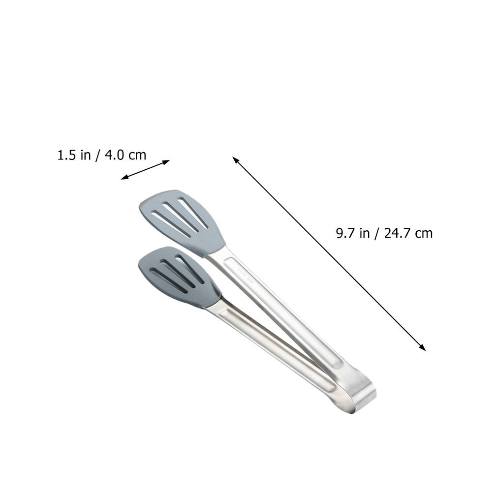 

1Pcs Steak Tong Heavy Piece Molding Non Slip Grip Kitchen Supplies for Hotel Restaurant Cooking Serving Tools