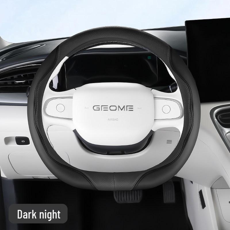 Geely Vision Lenkradbezug - Nappaleder, Rutschfest, Ganzjahres, Universelle Passform