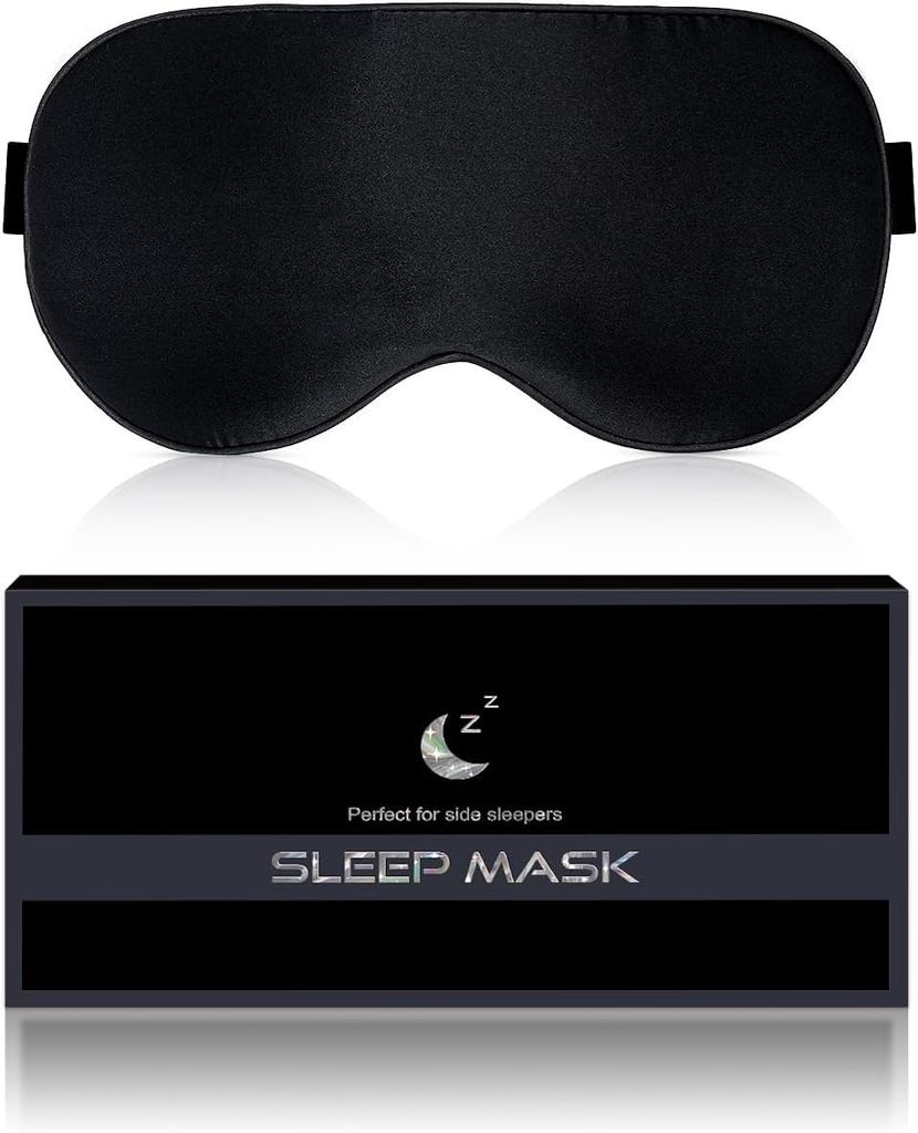 Eye Mask for Sleeping Silk Eye Mask Made of Natural Silk Breathable No Pressure Eye Mask Light Blocking Sleep Aids Blindfold Eye Mask Ultra Light