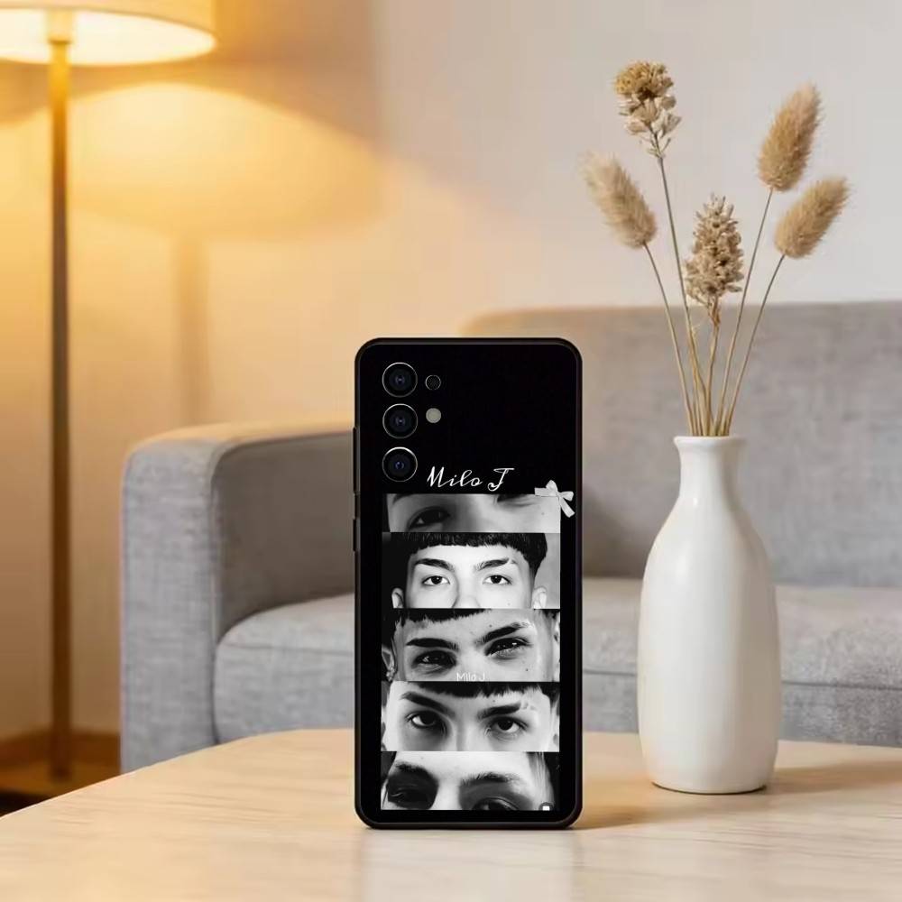 

M-Milo J Phone Case For Samsung S25,S24,S21,S22,S23,S30,Ultra,S20,Plus,Fe,Lite,Note,10,Black Cover Samsung S21plus