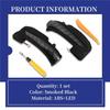 Powerful LED Dynamic Turn Signal Side Rearview Mirror Indicator Blinker Light For Toyota Fortuner Hilux Innova 2016+