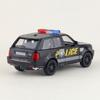 1/36 Scale Land Rover Range Rover Police SUV Vehicle Toy Car Alloy Diecast Car Model Toy with Pull Back for Children Gifts Toy Collection