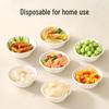 Meiliya 350ml Sugarcane Pulp Disposable Bowls