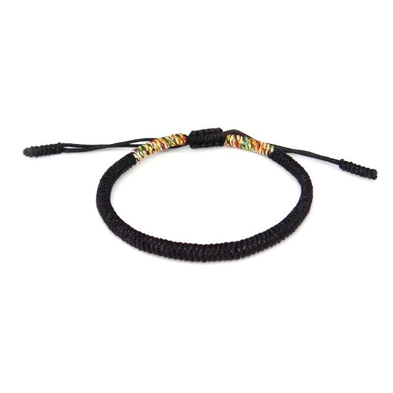 Charm 6 Colours Rope Bracelet Women Handmade Knots Braided Bracelets & Bangles Friendship Fashion Accessories Jewelry Girls