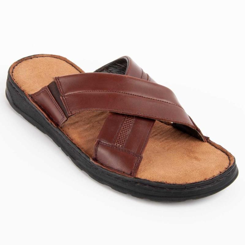 Men's Leather Sandal. Purapiel Beira3 102722