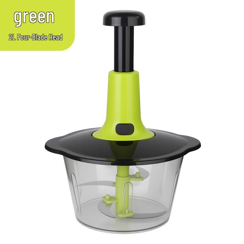 Large Capacity Manual Food Processor & Multifunctional Vegetable Cutter