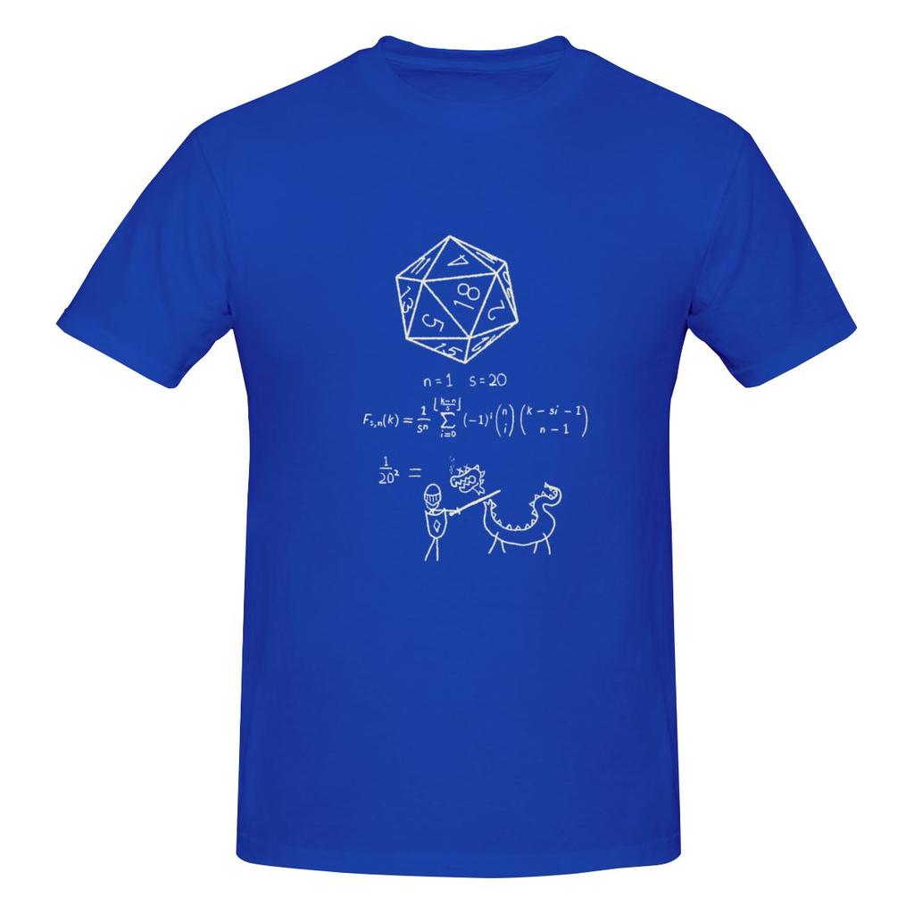 The Science Of 20 Sided Dice Soft And Glutinous Tshirt Fresh And Casual Morandi Colors Short Sleeve