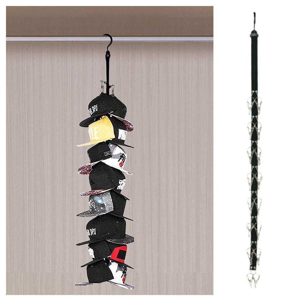

Space Saving Hat Display Stand Hanging Baseball Cap Holder Baseball Cap Storage Rack Closet
