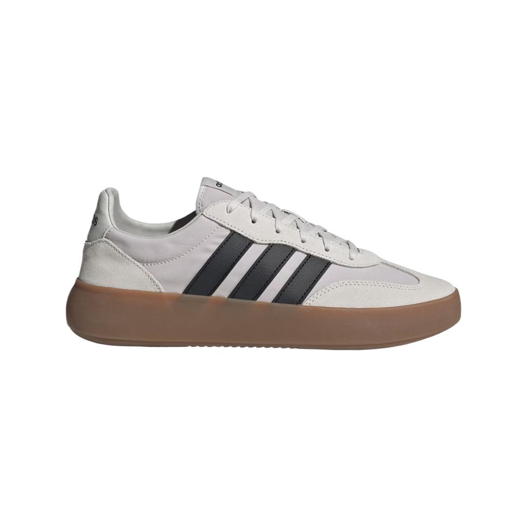 Adidas Barreda Comfortable Versatile Fashion Trendy Low-Top Skate Shoes Unisex Skate Shoes Gray Black JQ6675