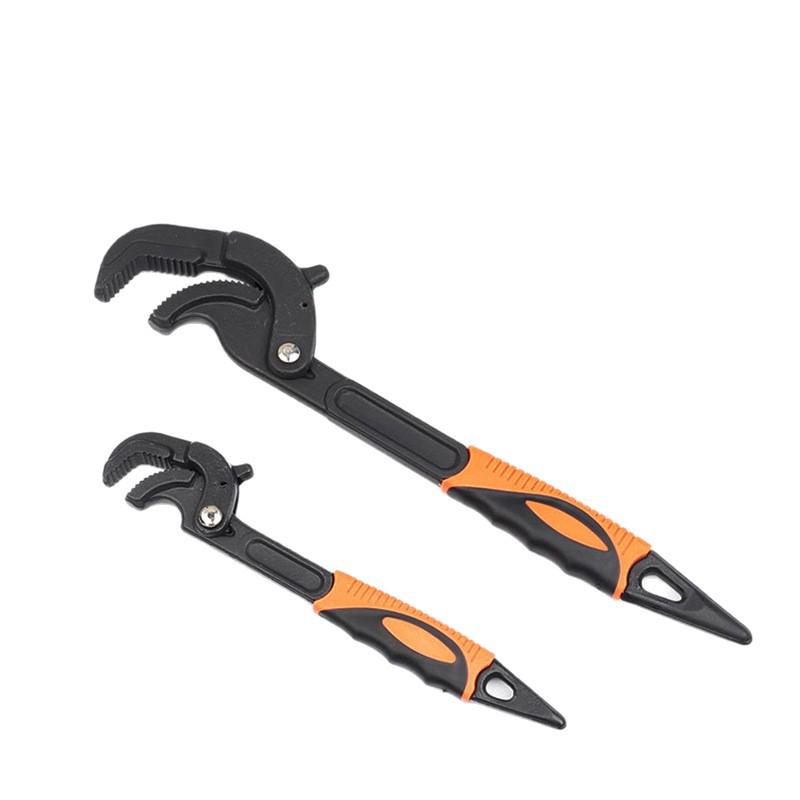 Adjustable Multifunctional Pipe and Nut Wrench Set