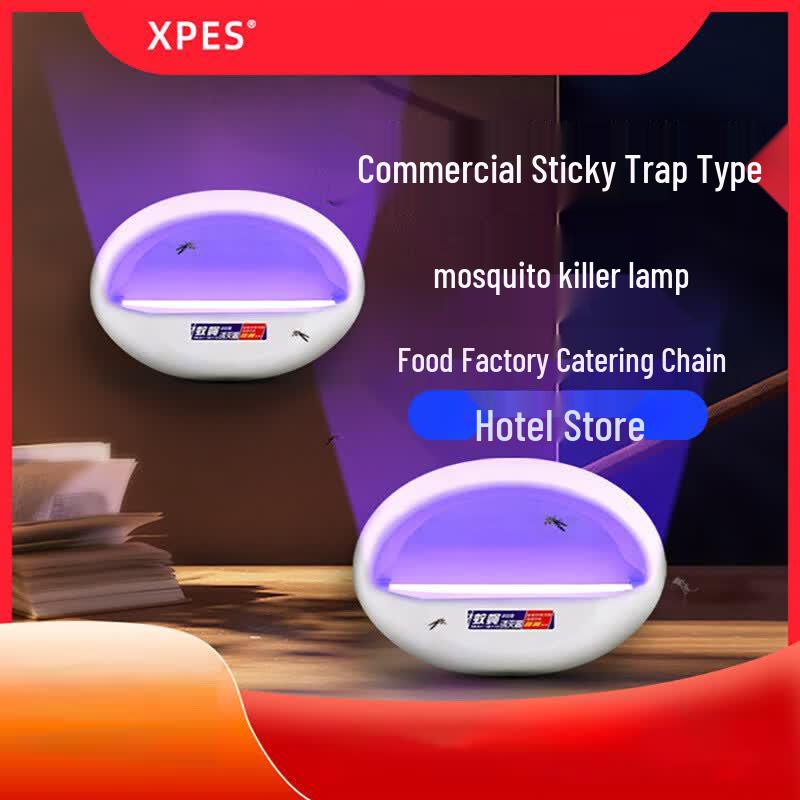 XPES Commercial Sticky Fly & Mosquito Trap LED Lamp