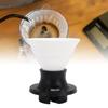 Pour Over Coffee Dripper Ceramic Heat Proof Immersion Cone Coffee Maker Dripper Filter Holder for Home Travel