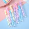 5-hole Colorful Bubble Tube Toy Handheld Mini Bubble Wand Cat Paw Bubble Blower  Amusement Park